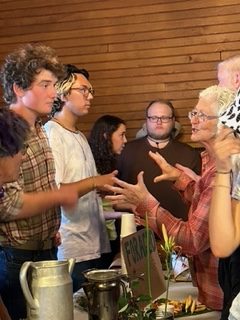 ESF ethnobotany student discuss the many spiritual, medicinal, and nutritional values of local herbs and plants.