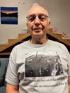 Photo of Bernie Siskavich in grey t-shirt